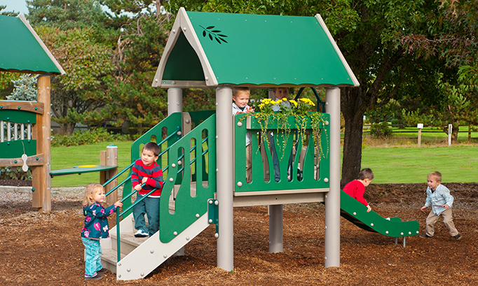 Tot Town Playground Equipment BigToys